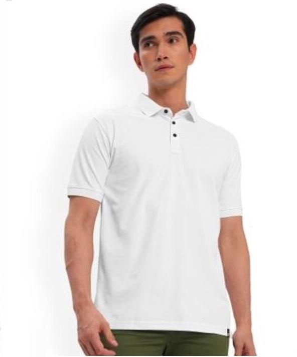 Poly Cotton Solid Half Sleeves Mens Polo T-shirt (Pack of 4)